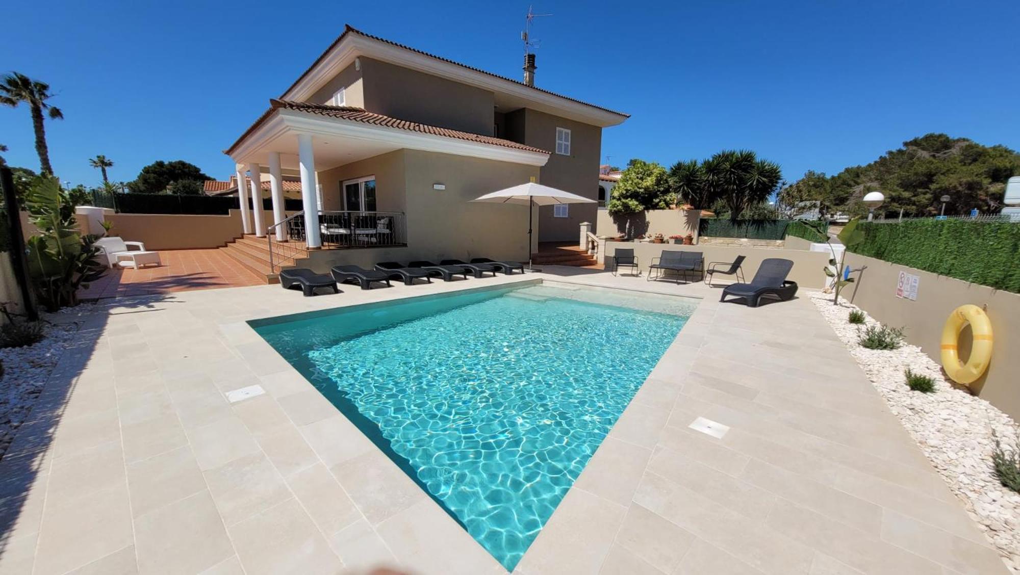 Villa Victoria Paradise Cala'N Blanes  Luaran gambar